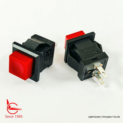 Kupfernes Silber überzogene Terminaldruckknopf-elektrischer Schalter-mechanische 30000 Zyklen P13-4