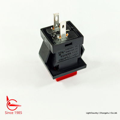 Kleine Größe Rotknopf elektrischer Schalter, 14mm*14mm, ausgeschaltet, UL VDE ENEC